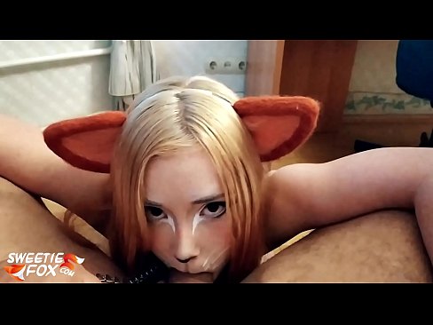 ❤️ Kitsune înghite pula și ejaculează în gură ️ at us ☑